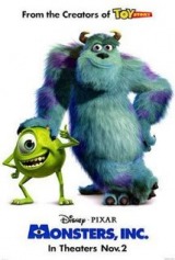 Monsters, Inc. (2001) first entered on 1 December 2001