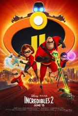 Incredibles 2 (2018) first entered on 22 June 2018